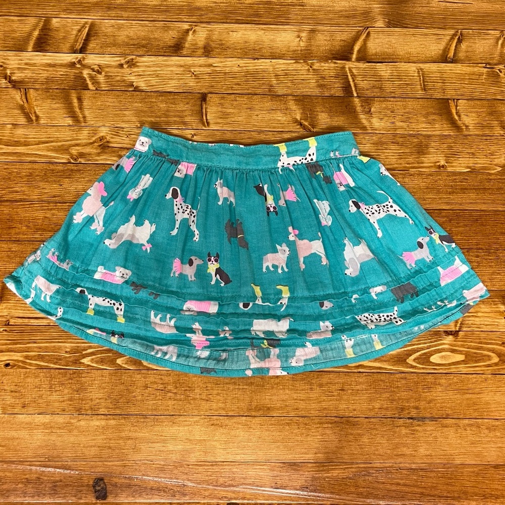 🛍️ 3 for $15 🛍️ Carter’s Teal Blue Dog Print Skirt